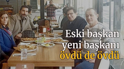 Eski başkan yeni başkanı övdü de övdü